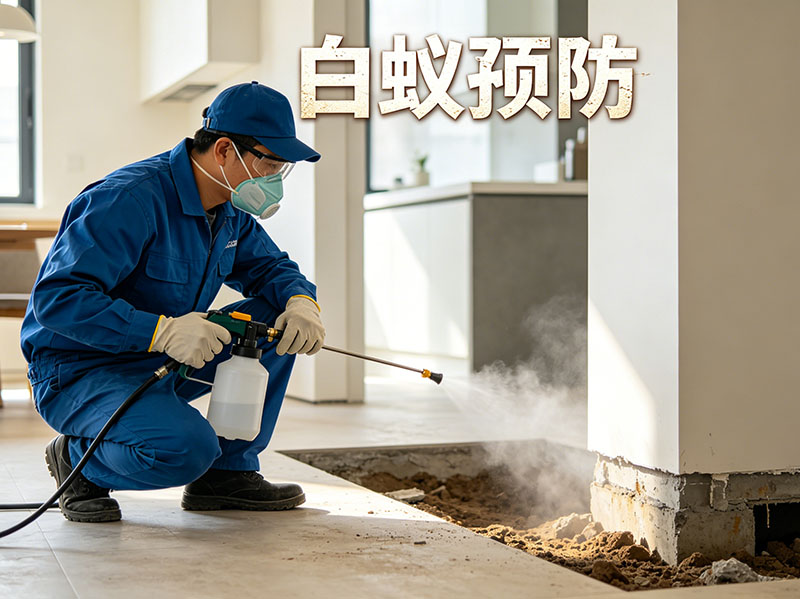 金山区白蚁预防服务｜事前科学防护，杜绝蚁患滋生